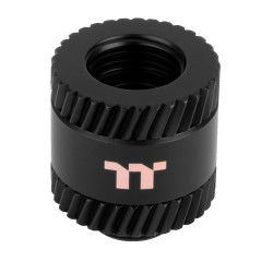 Pacific SF Female to Male 20mm Extender | Matte Black | DIY LCS Fittings