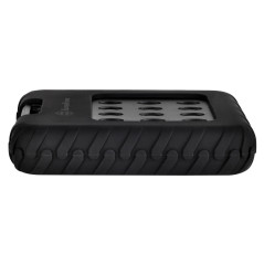 SilverStone SST-MMS01 - Boîtier disque dur externe USB 3.0 pour HDD ou SSD 2.5 pouces de 7mm ou 9.5mm, Qualité militaire certifi
