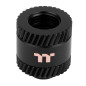Pacific SF Female to Male 20mm Extender | Matte Black | DIY LCS Fittings