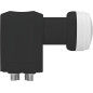 TechniSat Adaptateur Universel de commutateur Quattro 40 mm (Maximum 4 participants, réception d'une Position orbite, antiparasi TechniSat Adaptateur Universel de commutateur Quattro 40 mm (Maximum 4 participants, réception d'une Position orbite, antiparasi