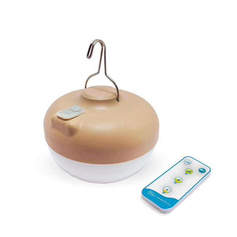 Newgarden - Lampe de camping et d'urgence LED Cherry. Lampe portable avec crochet et aimant, sans fil avec batterie rechargeable Newgarden - Lampe de camping et d'urgence LED Cherry. Lampe portable avec crochet et aimant, sans fil avec batterie rechargeable