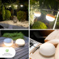 Newgarden - Lampe de camping et d'urgence LED Cherry. Lampe portable avec crochet et aimant, sans fil avec batterie rechargeable Newgarden - Lampe de camping et d'urgence LED Cherry. Lampe portable avec crochet et aimant, sans fil avec batterie rechargeable