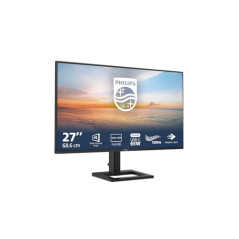 Philips 27E1N1300AE - Moniteur Full HD 27 Pouces, Haut-parleurs, réglable en Hauteur (1920x1080, 100 Hz, HDMI, USB-C (65W), USB 