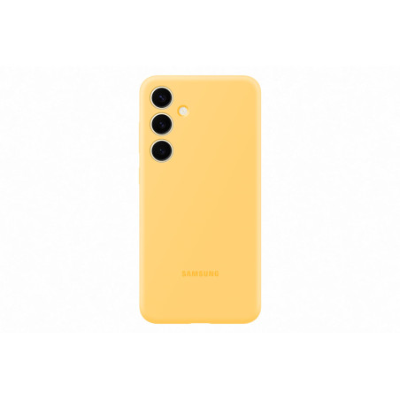 Samsung Galaxy Officiel S24+ Coque Silicone Jaune