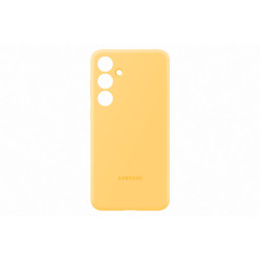 Samsung Galaxy Officiel S24+ Coque Silicone Jaune