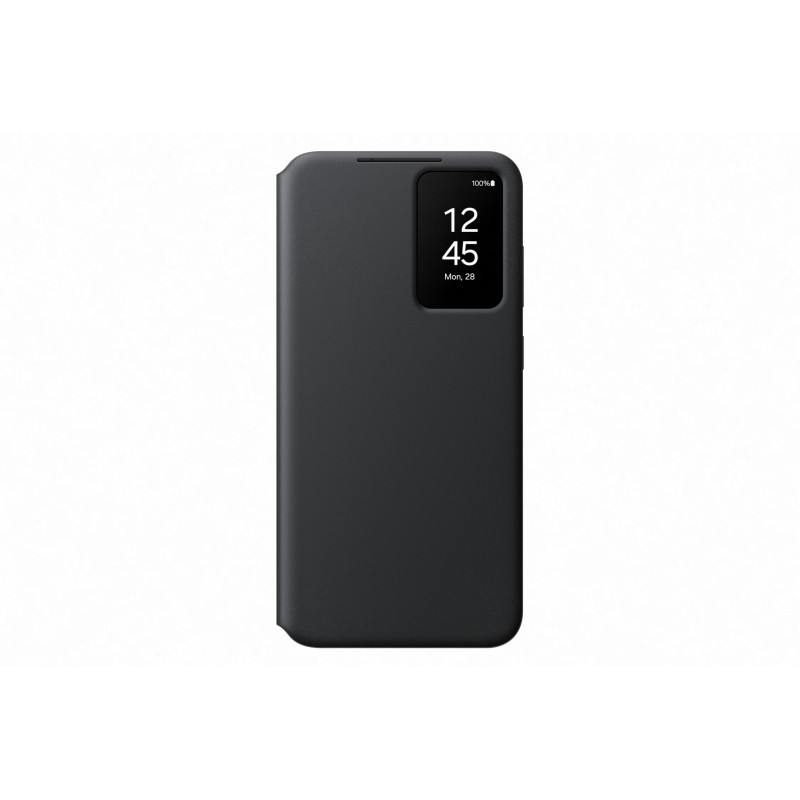 Etui Smart View avec Porte Carte pour Samsung Galaxy S24+ Noir Etui Smart View avec Porte Carte pour Samsung Galaxy S24+ Noir