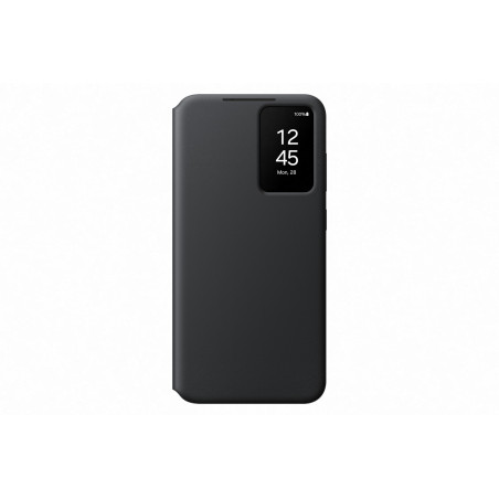 Etui Smart View avec Porte Carte pour Samsung Galaxy S24+ Noir