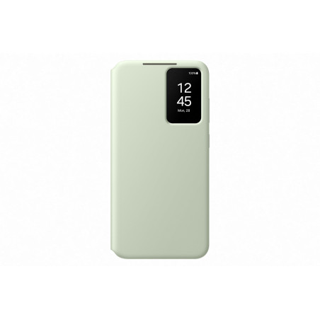 Samsung Galaxy Étui Portefeuille Smart View Officiel S24+ Vert Clair
