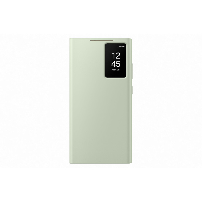 Samsung Étui Portefeuille Galaxy S24 Ultra Smart View - Vert Clair Samsung Étui Portefeuille Galaxy S24 Ultra Smart View - Vert Clair