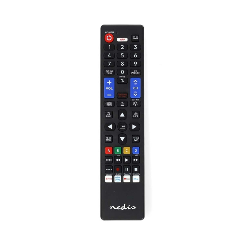 Télécommande de Rechange - Convient pour : Samsung - Préprogrammé - 1 Appareil Disney + Button/Netflix Button/Smart Home Button/ Télécommande de Rechange - Convient pour : Samsung - Préprogrammé - 1 Appareil Disney + Button/Netflix Button/Smart Home Button/
