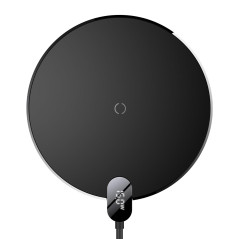Inductive Wireless Charger Baseus Digital LED 15 W (Noir)