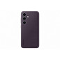 Coque en silicone avec lanière pour Samsung Galaxy S24 Violet Foncé Coque en silicone avec lanière pour Samsung Galaxy S24 Violet Foncé