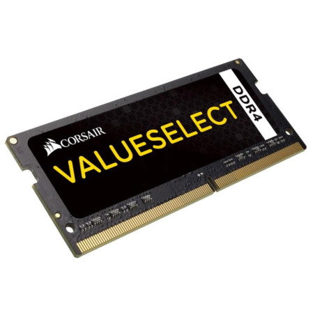 Corsair Value Select SODIMM 16Go (1x16Go) DDR4 2133MHz C15 Mémoire pour Ordinateur Portable/Notebook - Noir CMSO16GX4M1A2133C15