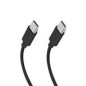 SBS Câble USB tressé USB C - USB C PD 60W 1m50, Noir