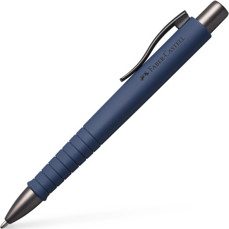 Faber-Castell 241189 - Stylo à bille Poly Ball, bleu marine urbain, 1 pièce, avec recharge remplaçable, indélébile