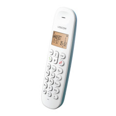 Téléphone Fixe sans Fil - LOGICOM - DECT ILOA 150 Solo - Turquoise - sans répondeur