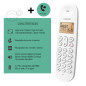 Logicom ILOA 150 Téléphone Fixe sans Fil sans Répondeur - Solo - Téléphones analogiques et dect - Blanc Logicom ILOA 150 Téléphone Fixe sans Fil sans Répondeur - Solo - Téléphones analogiques et dect - Blanc