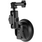 TELESIN Universal Suction Cup Holder with Phone Holder and Action Camera mounting TE-SUC-012