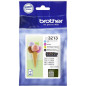 BROTHER Value Pack BK/C/M/Y Med Security tag LC3213VALDR Noir/Cyan/Magenta/Jaune BROTHER Value Pack BK/C/M/Y Med Security tag LC3213VALDR Noir/Cyan/Magenta/Jaune