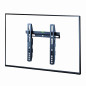 Gembird Support Mural Fixe pour TV 23–42 Pouces, Ultra-Fin 22 mm, Compatible VESA, Acier Robuste, Niveau à Bulle Intégré, Noir