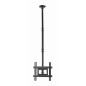 Gembird Support Plafond TV Plein Mouvement pour Écrans de 32'' à 70'', Hauteur Réglable et Pivot, Supporte jusqu'à 50 kg, Noir - Gembird Support Plafond TV Plein Mouvement pour Écrans de 32'' à 70'', Hauteur Réglable et Pivot, Supporte jusqu'à 50 kg, Noir -