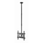 Gembird Support Plafond TV Plein Mouvement pour Écrans de 32'' à 70'', Hauteur Réglable et Pivot, Supporte jusqu'à 50 kg, Noir - Gembird Support Plafond TV Plein Mouvement pour Écrans de 32'' à 70'', Hauteur Réglable et Pivot, Supporte jusqu'à 50 kg, Noir -