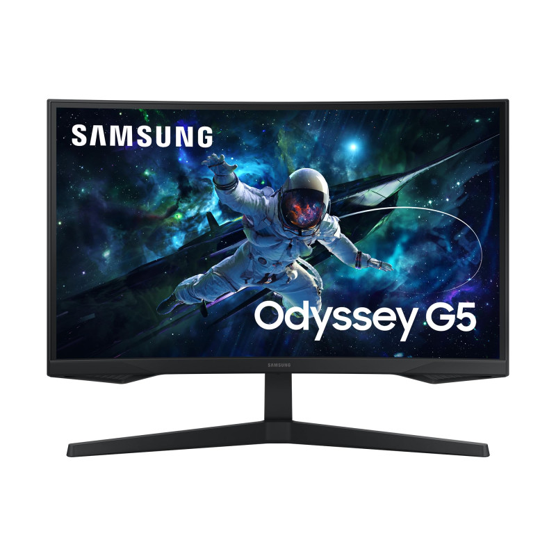 Samsung 27' Odyssey G55C Gaming Monitor, LS27CG554EUXEN Samsung 27' Odyssey G55C Gaming Monitor, LS27CG554EUXEN