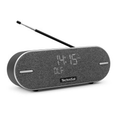 TechniSat DIGITRADIO BT 2 Haut-Parleur Bluetooth, Portable, de qualité supérieure, avec Radio numérique Dab+, FM, Horloge, minut