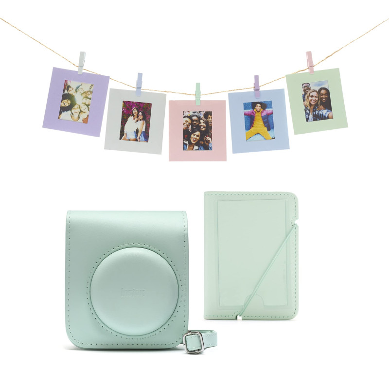 INSTAX Mini 12, Kit d'accessoires, Mint Green INSTAX Mini 12, Kit d'accessoires, Mint Green
