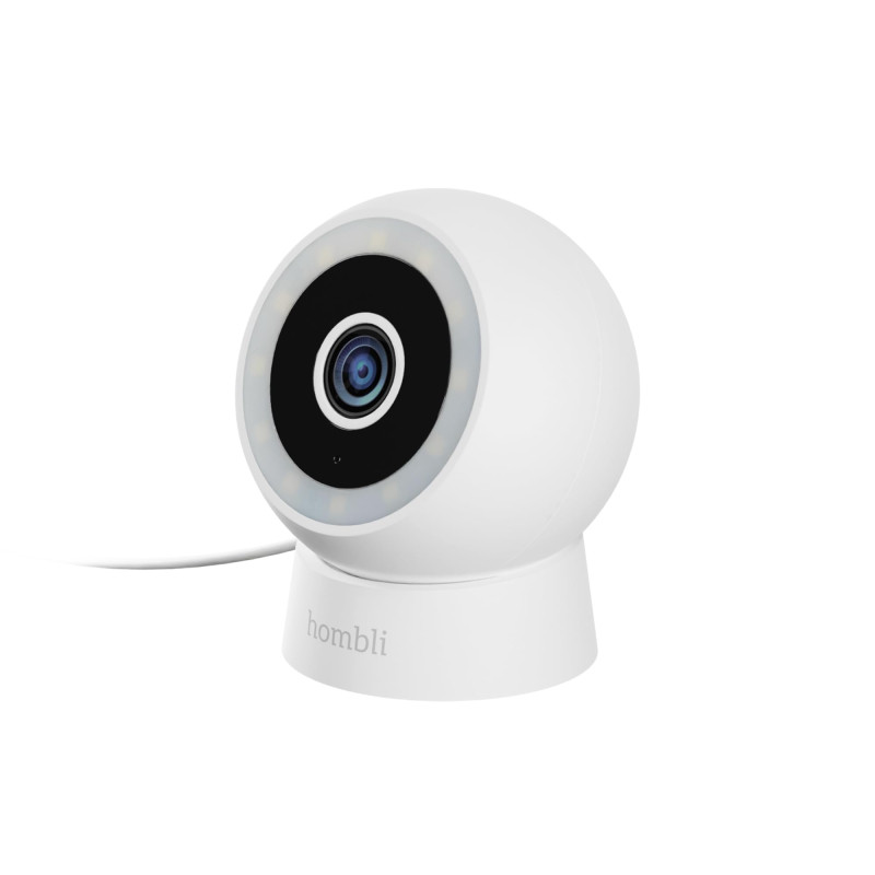 Hombli Compact Cam 2K – Caméra de Sécurité Intelligente pour Intérieur/Extérieur, Caméra CCTV Étanche 2K QHD, Objectif Grand Ang Hombli Compact Cam 2K – Caméra de Sécurité Intelligente pour Intérieur/Extérieur, Caméra CCTV Étanche 2K QHD, Objectif Grand Ang