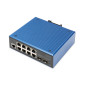DIGITUS Commutateur réseau PoE - 10 Ports Gigabit Ethernet - 8X RJ45 + 2X SFP - IP40 - L2 géré - 10/100/1000 Mbit/s - Montage su DIGITUS Commutateur réseau PoE - 10 Ports Gigabit Ethernet - 8X RJ45 + 2X SFP - IP40 - L2 géré - 10/100/1000 Mbit/s - Montage su