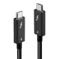 Lindy Câble Thunderbolt 4 Actif 40Gbit/s, 2m Lindy Câble Thunderbolt 4 Actif 40Gbit/s, 2m