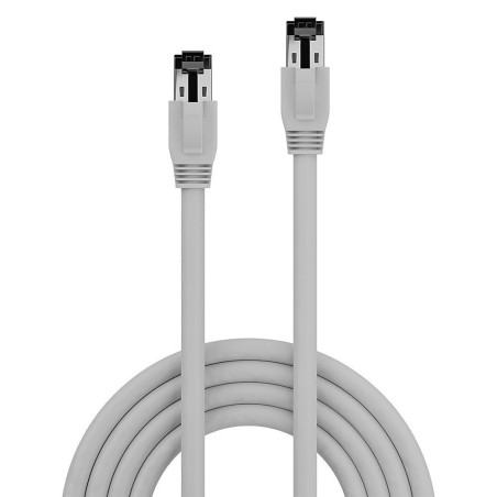 LINDY Câble Ethernet Cat 8 de 1 m - 40 Gbit/s - 2000 MHz - Câble réseau RJ45 LAN compatible avec PC/ordinateur portable, modem,