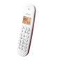 Téléphone Fixe sans Fil - LOGICOM - DECT ILOA 150 Solo - Framboise - sans répondeur Téléphone Fixe sans Fil - LOGICOM - DECT ILOA 150 Solo - Framboise - sans répondeur