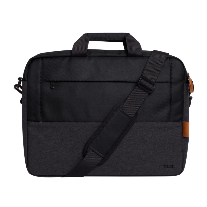 Trust Lisboa Sacoche Homme pour Ordinateur Portable 16 Pouces, Sac Bandoulière avec Sangle pour Chariot, Plastique Recyclé, Hous Trust Lisboa Sacoche Homme pour Ordinateur Portable 16 Pouces, Sac Bandoulière avec Sangle pour Chariot, Plastique Recyclé, Hous
