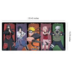 ABYSTYLE - Naruto Shippuden Tapis de Souris Gaming XXL Groupe