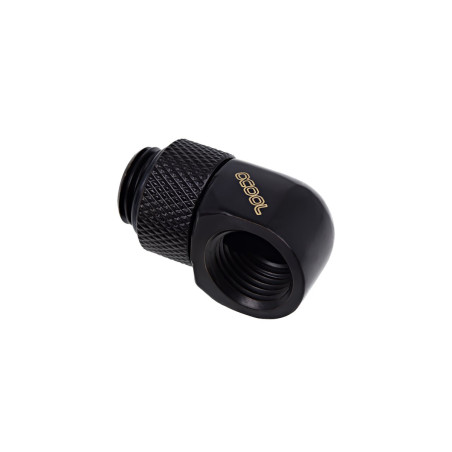 Alphacool - Eiszapfen L-Verbinder drehbar G1/4 AG Auf G1/4 IG