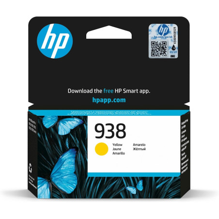 HP Cartouche d'encre d'origine 938 - Jaune (4S6X7PE)