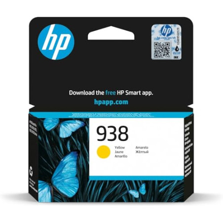 HP Cartouche d'encre d'origine 938 - Jaune (4S6X7PE)