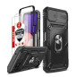LeYi Coque pour Samsung Galaxy A22 5G avec 2 Verre Trempé, 360 Full Body Protection de la Caméra en PC Dur Anti-Chut Renforcée A
