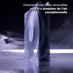 be quiet! Pure Wings 3 140mm PWM high-speed White ventilateur, moteur innovant en boucle fermée maintient une vitesse de rotatio