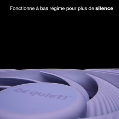 be quiet! Pure Wings 3 140mm PWM high-speed White ventilateur, moteur innovant en boucle fermée maintient une vitesse de rotatio