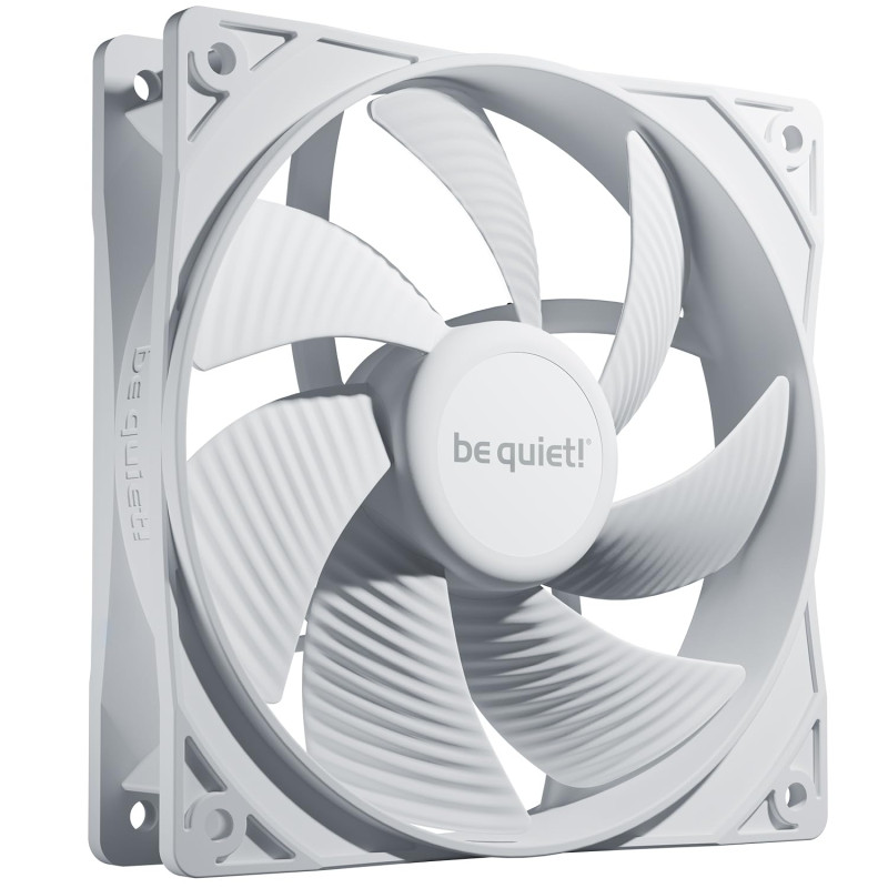 be quiet! Pure Wings 3 120mm PWM White ventilateur, vitesse de pointe élevée, faible régime minimum, cadre du ventilateur optimi be quiet! Pure Wings 3 120mm PWM White ventilateur, vitesse de pointe élevée, faible régime minimum, cadre du ventilateur optimi