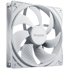 be quiet! Pure Wings 3 140mm PWM White ventilateur, vitesse de pointe élevée, faible régime minimum, cadre du ventilateur optimi