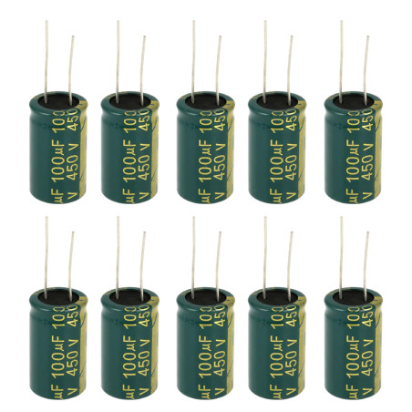 4 Valeurs (optionnel) Condensateur 100uF-10000uF 16V-450V Condensateurs électrolytiques Kit assorti de condensateur radial Coule