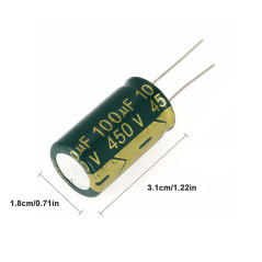 4 Valeurs (optionnel) Condensateur 100uF-10000uF 16V-450V Condensateurs électrolytiques Kit assorti de condensateur radial Coule