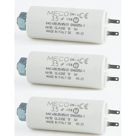 Condenseur volet roulant 3,5µF cosses 2.8mm