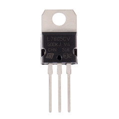 BOJACK IC L7805CV Régulateur de tension sortie 5 V 1,5 A Circuits intégrés L7805 Régulateurs de tension linéaires positifs TO-22