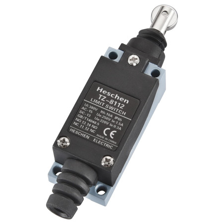 Heschen Limit Switch TZ-8112 Déboucheur parallèle NO + NC momentané 380 VAC 10 A