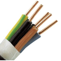 KOPP SB 1574.1004.2 Câble et connectique NYY 5x1.5 mm2 10m